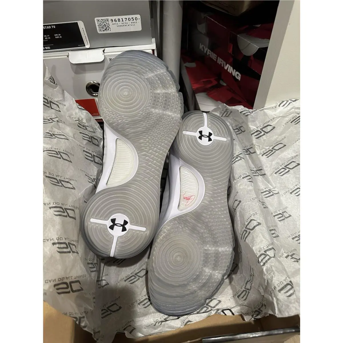 Under Armour shoes - Black White - Black White - 1298306 - White 9