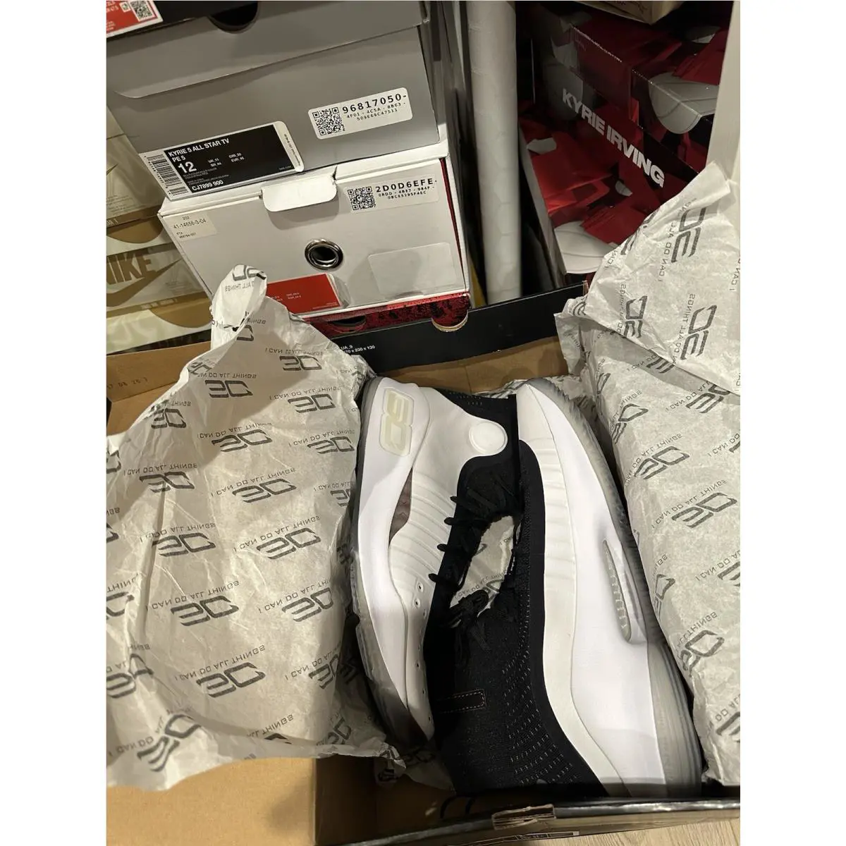 Under Armour shoes - Black White - Black White - 1298306 - White 1