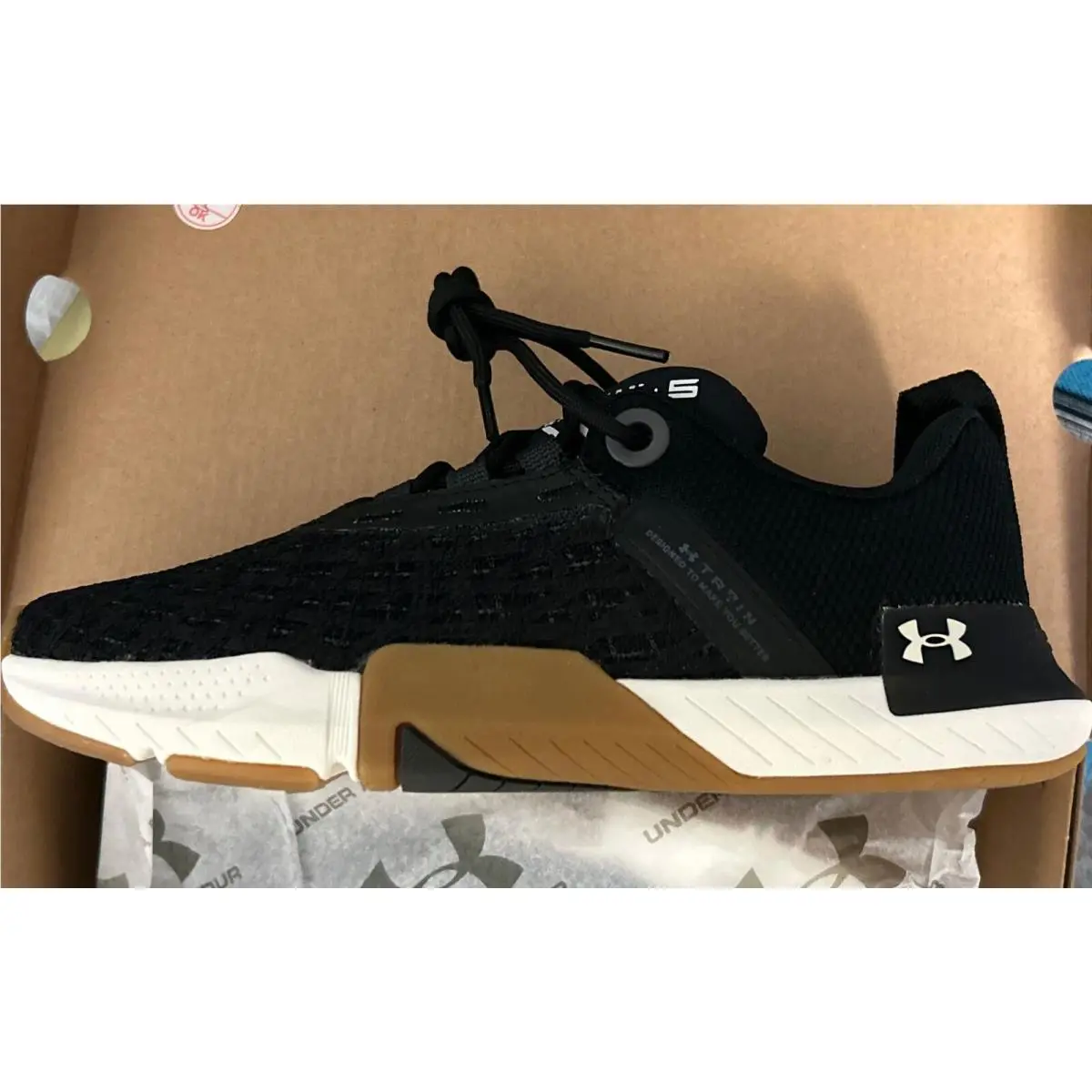 Under Armour shoes - Under Armor TriBase Reign - Under Armor TriBase Reign - 3026022-001 - Black (UPC: 0196040538297) 6