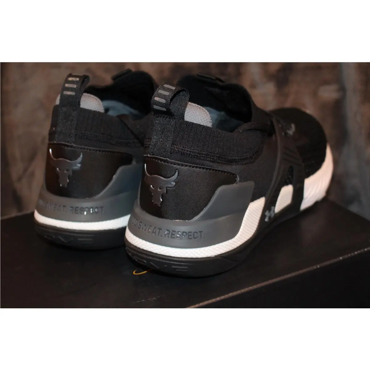 Under Armour shoes - Black & White 4