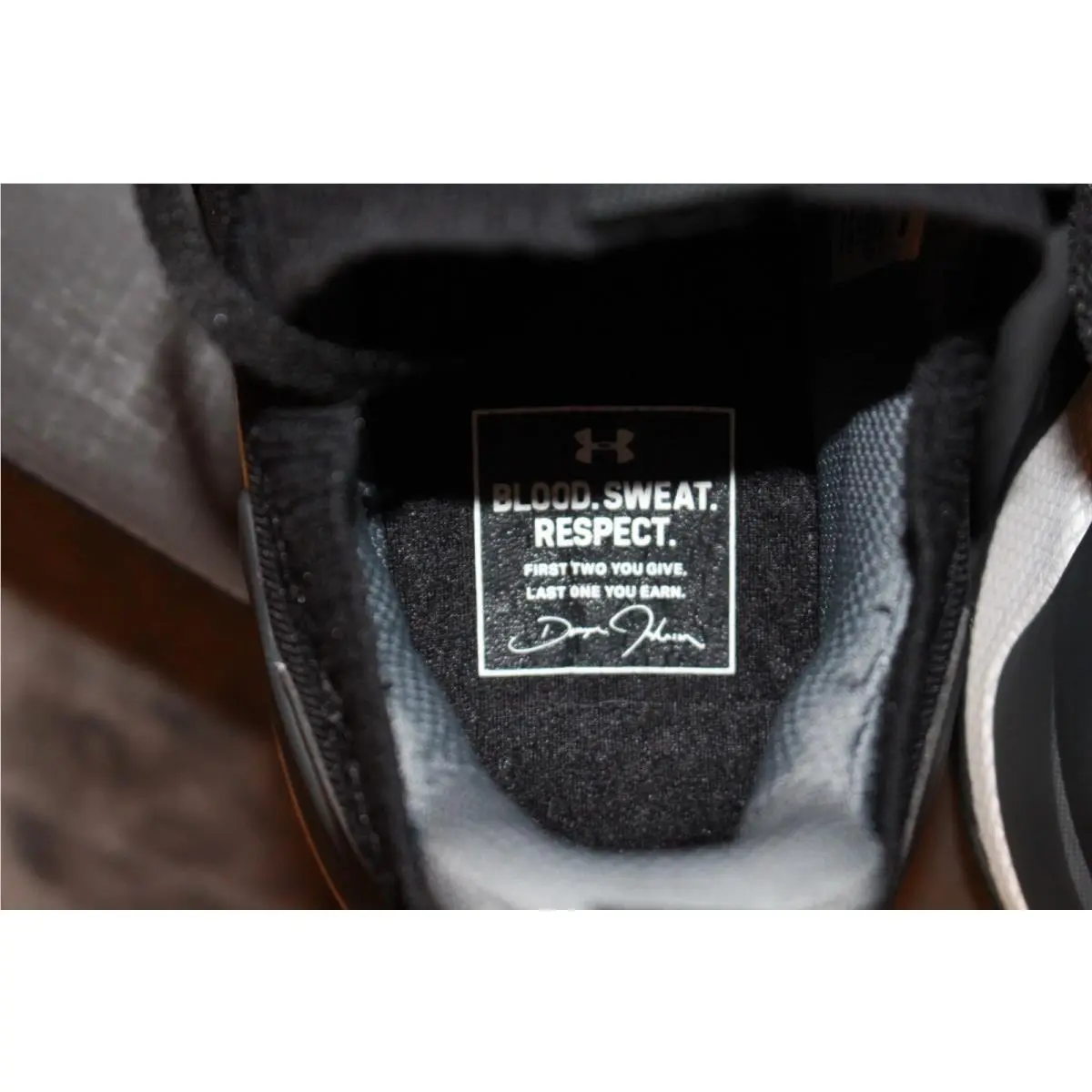 Under Armour shoes - Black & White 5