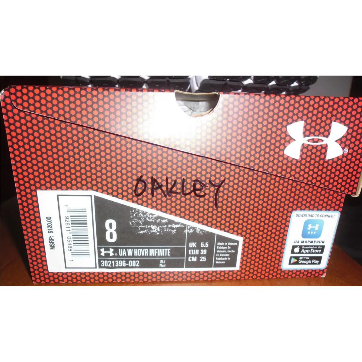 Under Armour shoes - Under Armour HOVR Infinite - HOVR Infinite - 3021396-002 - Black 0