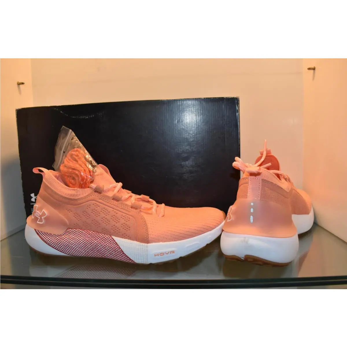 Under Armour shoes - Under Armour HOVR Phantom 3 - 3026647 600 - Peach (UPC: 196884161514) 1