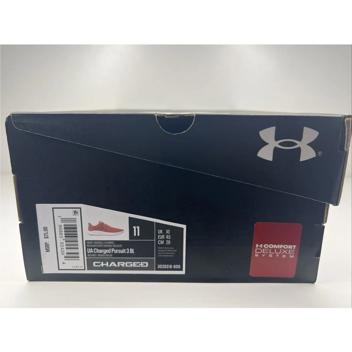 Under Armour shoes - Charged Pursuit 3 - Charged Pursuit - 3026518 - Red 4