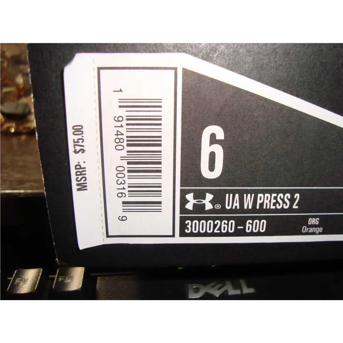 Under Armour shoes - PRESS 2 - PRESS - Orange 8