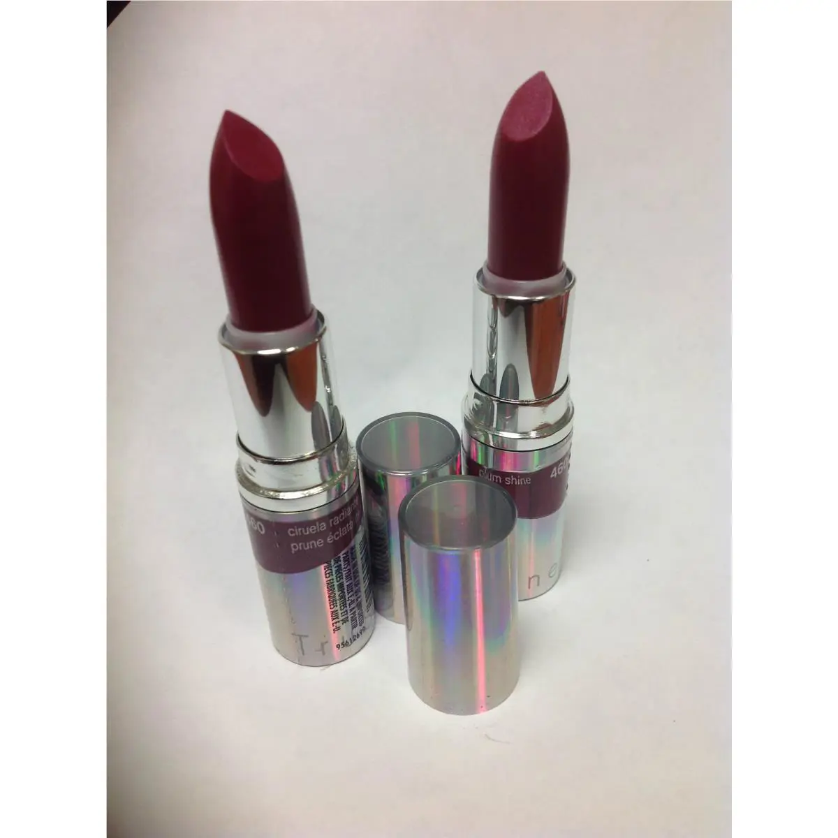 Maybelline Lot OF 3 Covergirl Trushine Lipcolor Lipstick Plum Shine 460 New