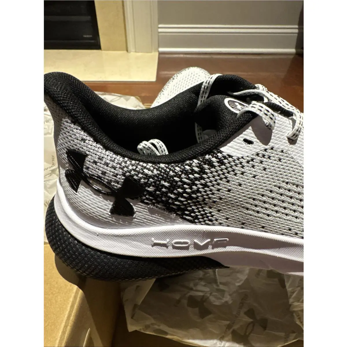 Under Armour shoes - Under Armour HOVR Turbulence 2 - 3026520-105 - White (UPC: 0196884656676) 3