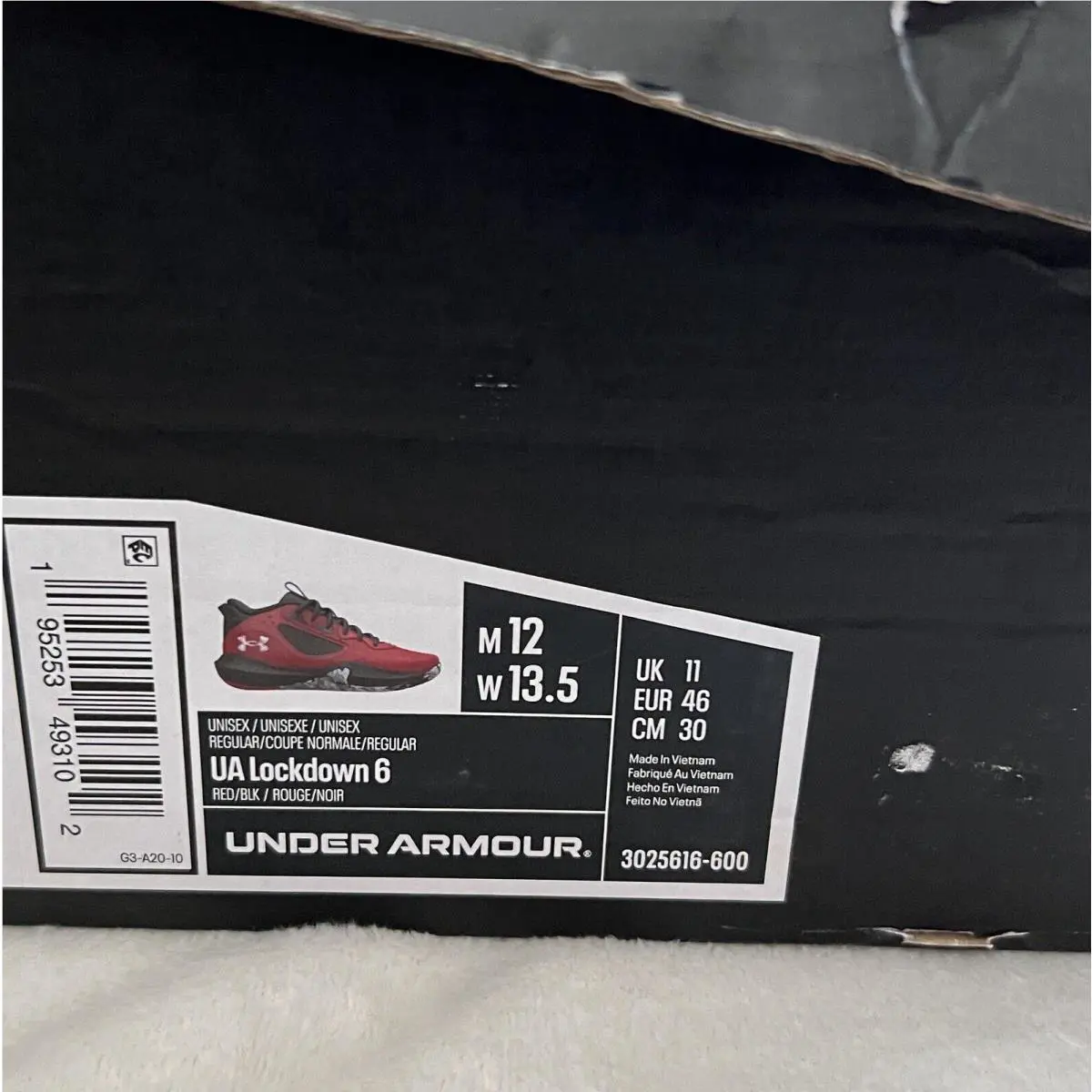 Under Armour shoes - Red 9