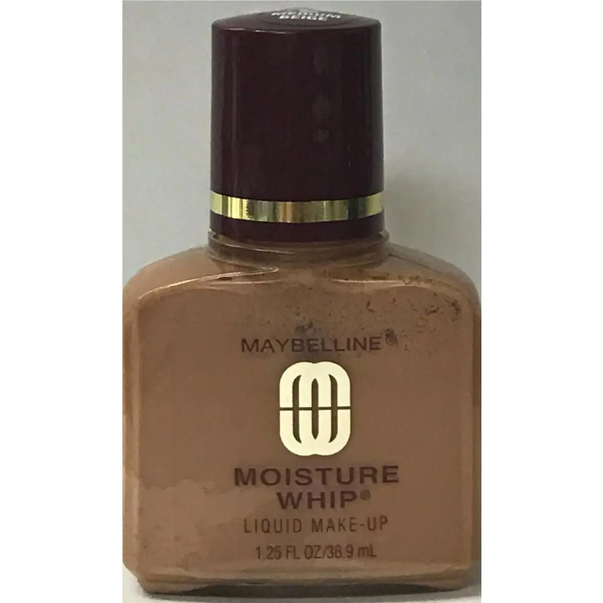 12 Maybelline Moisture Whip Liquid Makeup Plastic Bottle - Medium Beige 6