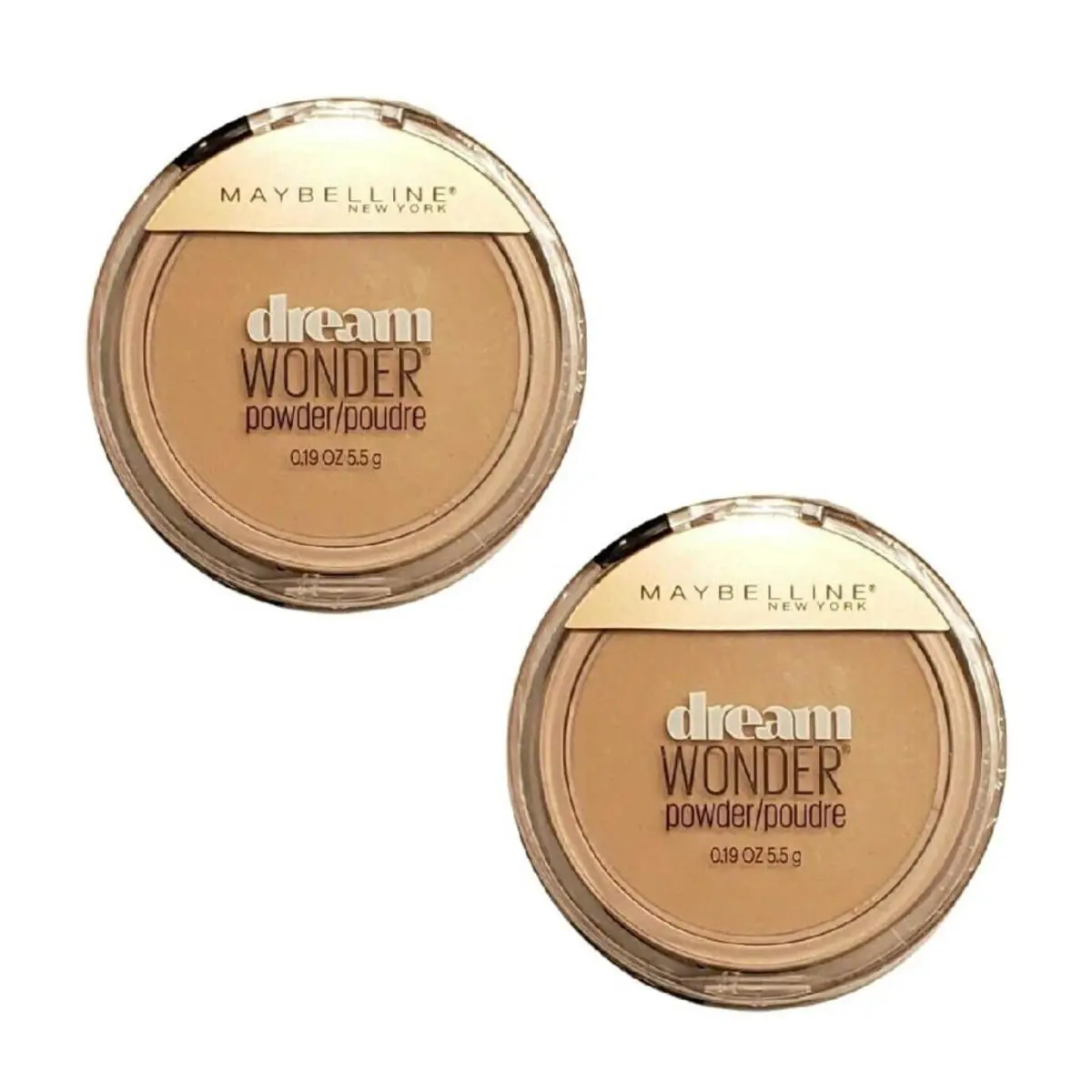 Pack of 2  New York Dream Wonder Powder Creamy Natural 502 by Maybelline