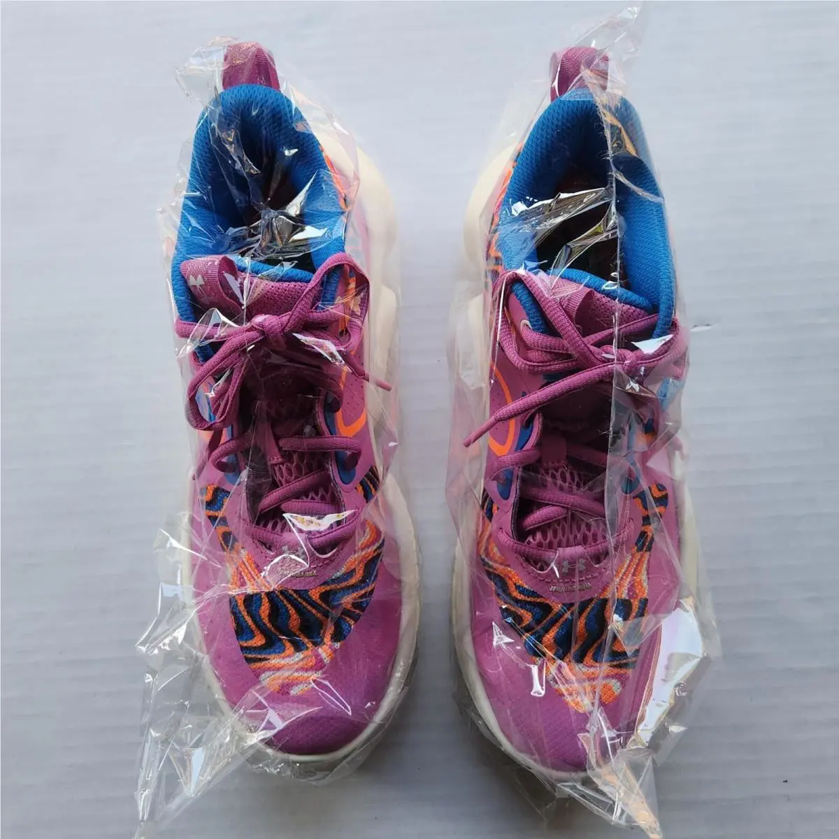 Under Armour shoes - Under Armour Flow - Flow - Pink / Orange / Blue / Black / White 13