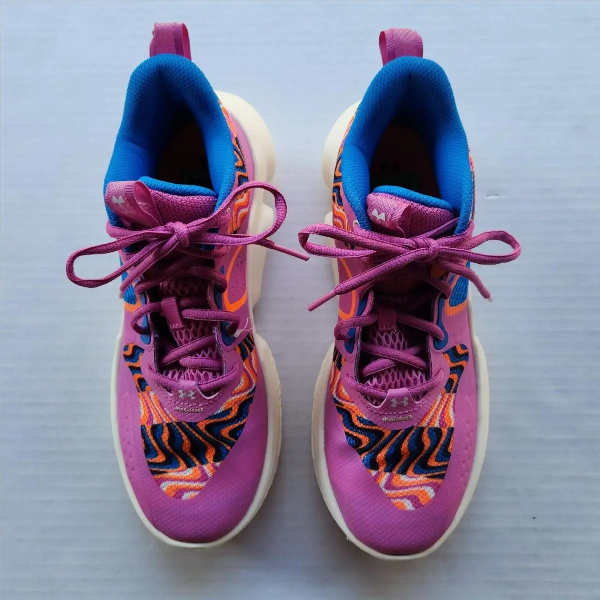 Under Armour shoes - Under Armour Flow - Flow - Pink / Orange / Blue / Black / White 0