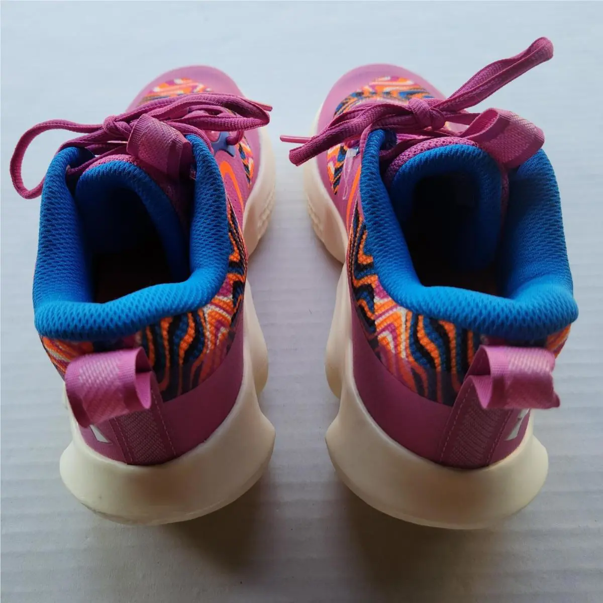 Under Armour shoes - Under Armour Flow - Flow - Pink / Orange / Blue / Black / White 5