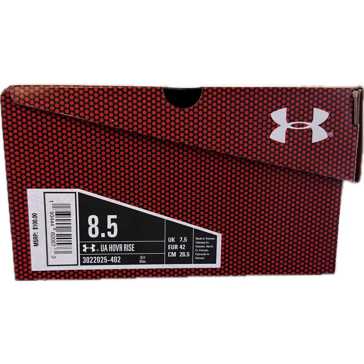 Under Armour shoes - Under Armour Rise - Rise - 3022025-402 - Blue (UPC: 193444620573) 7