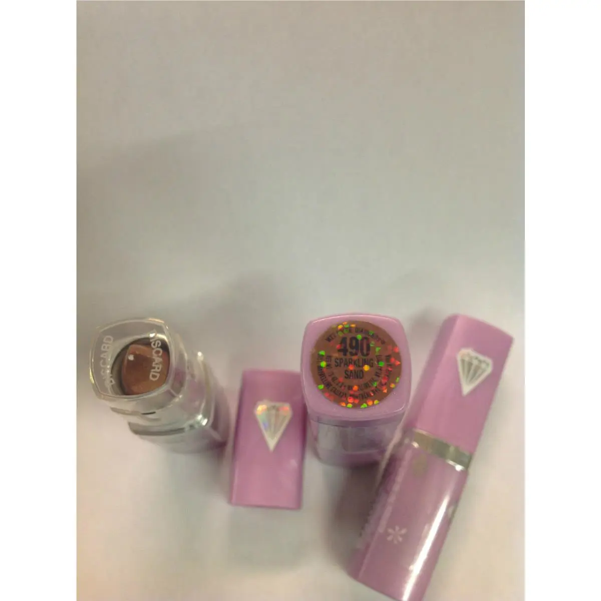 Lot OF 3 Maybelline Wet Shine Diamonds Lipstick Sparkling Sand New