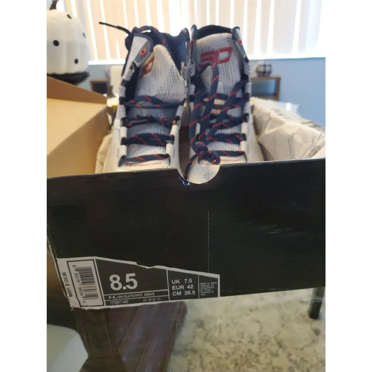 Under Armour shoes - Under Armour Steph Curry -403 - 1259007-105 - White 6
