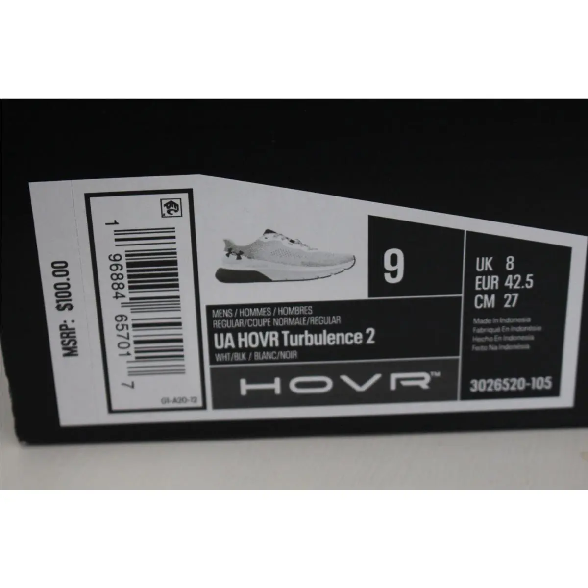 Under Armour shoes - Under Armour HOVR Turbulence - HOVR Turbulence - White 10