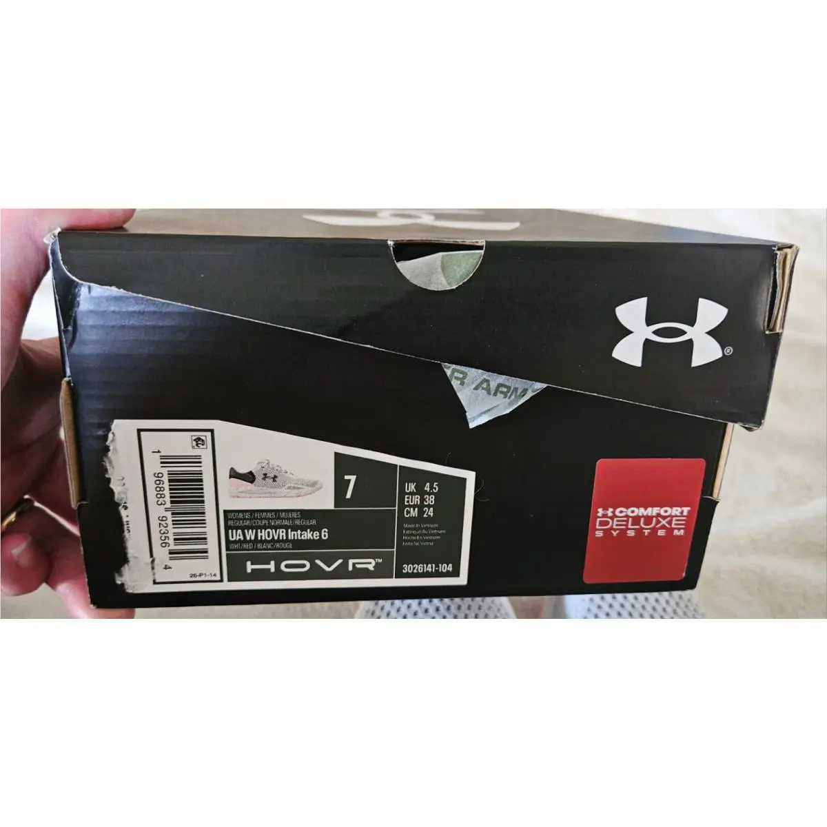 Under Armour shoes - Under Armour HOVR Intake 6 - 3026141-104 - Gray 2