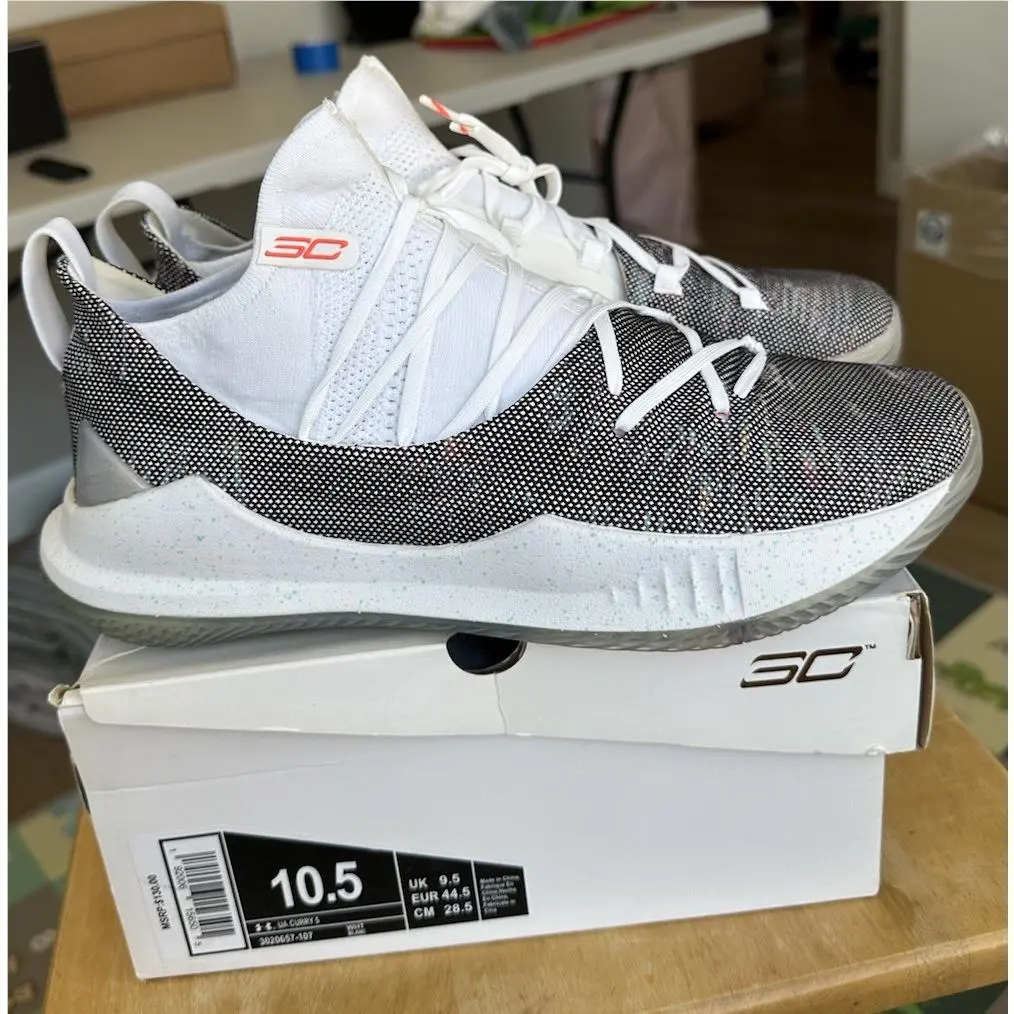 Under Armour Curry 5 “welcome Home” Multicolor US Mens Size 10.5 Sku 3020657-107