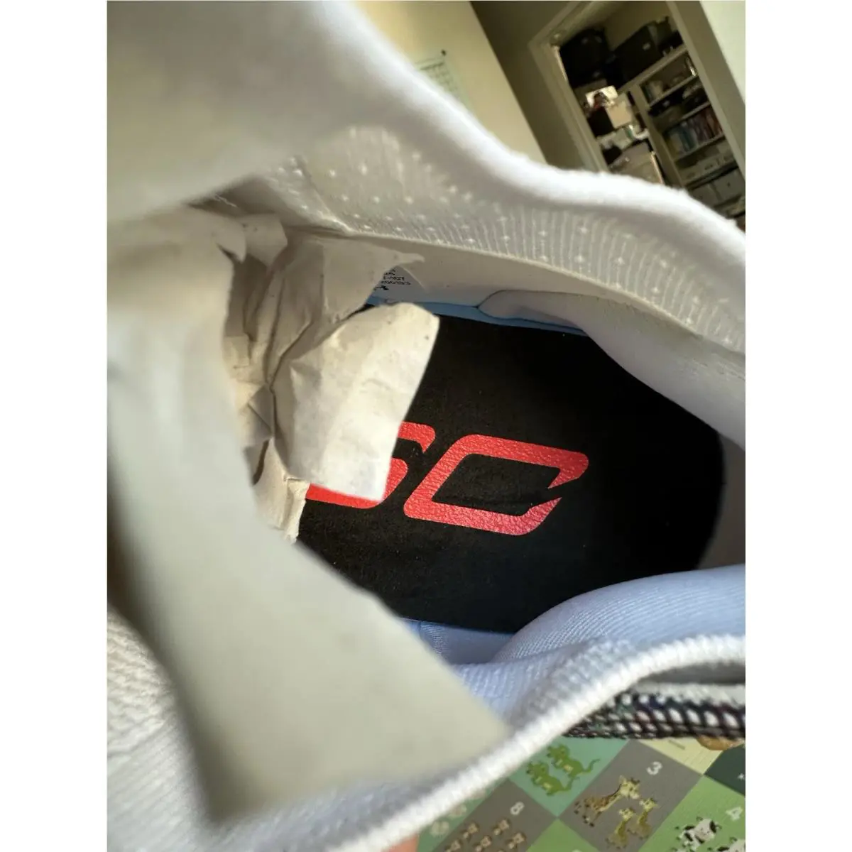 Under Armour shoes - Under Armour Curry 5 - Curry - 3020657-107 - White, Manufacturer: White/Neon/Coral 8