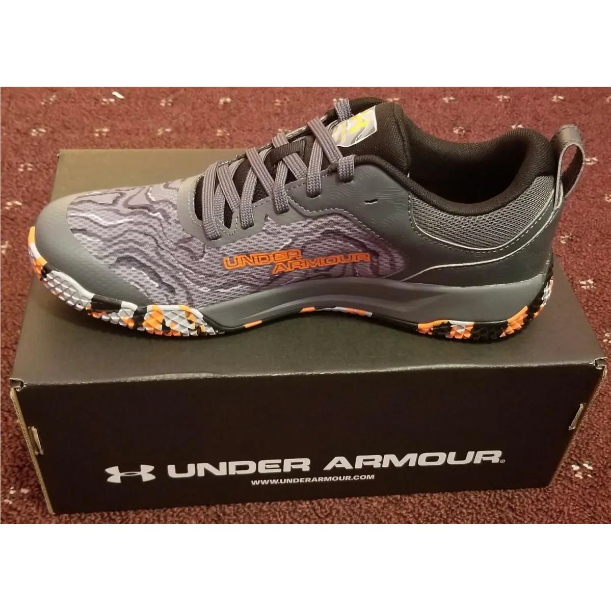 Under Armour shoes - Under Armour MAINSHOCK GS 3022865-100 - Gray 0