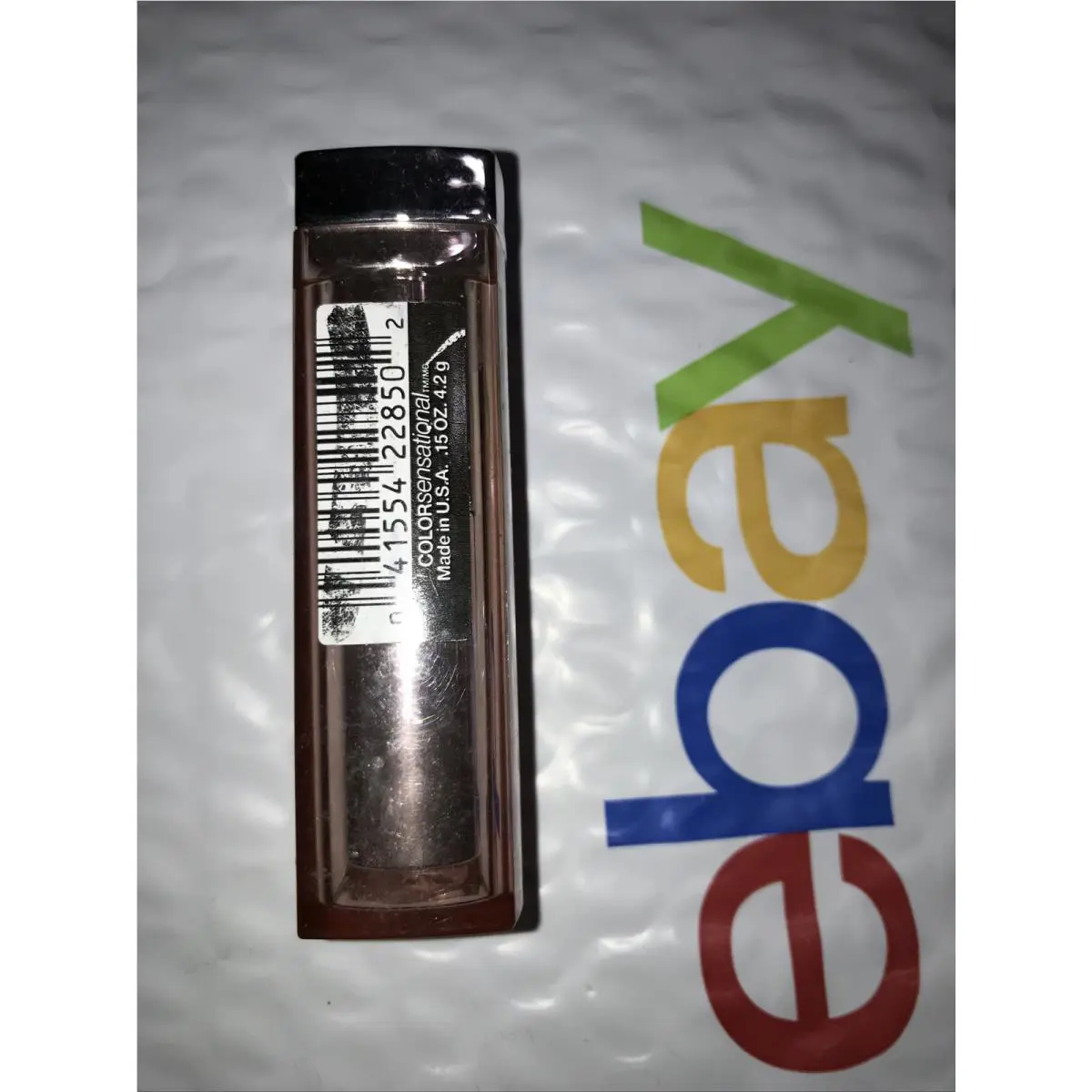 Maybelline Color Sensational Lipstick 720 Pearly Pink Unsealed Flaw