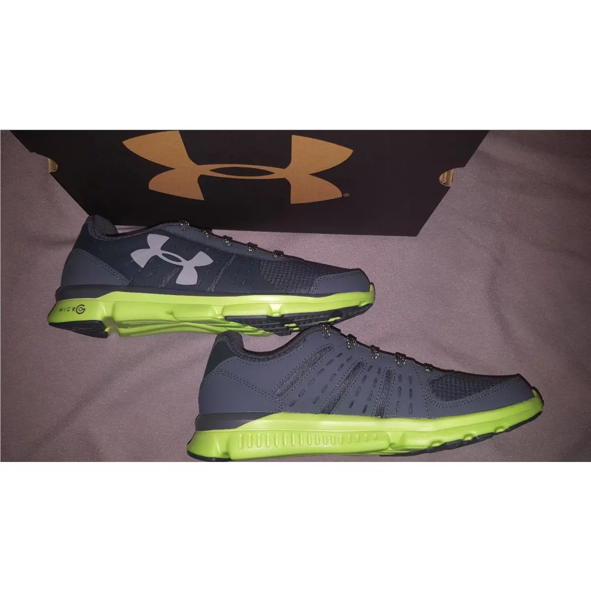 Under Armour shoes - Under Armour Micro G Speed Swift - Gray (UPC: 190078333060) 2