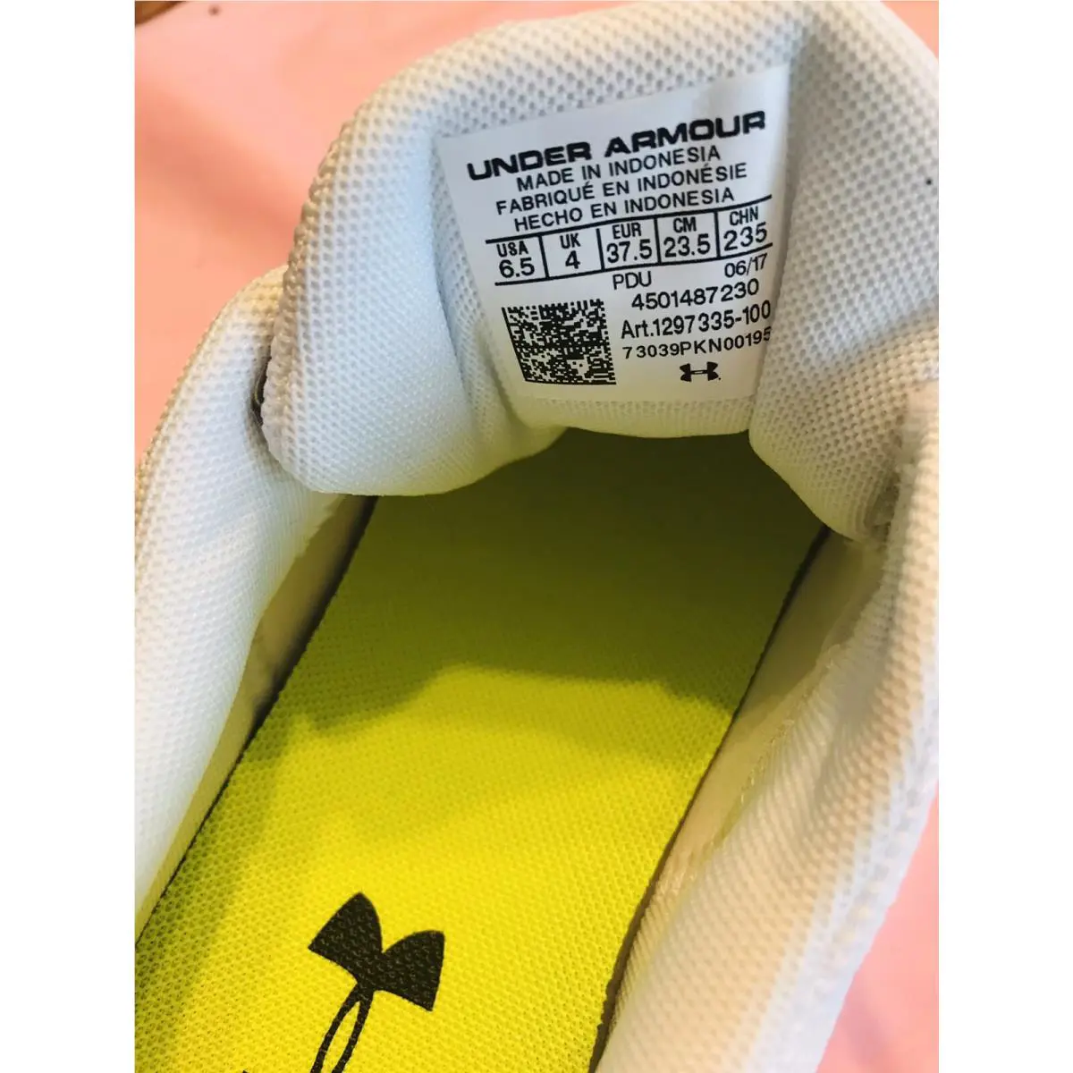 Under Armour shoes - Under Armour Glyde - Glyde - 1297335161 - White 0