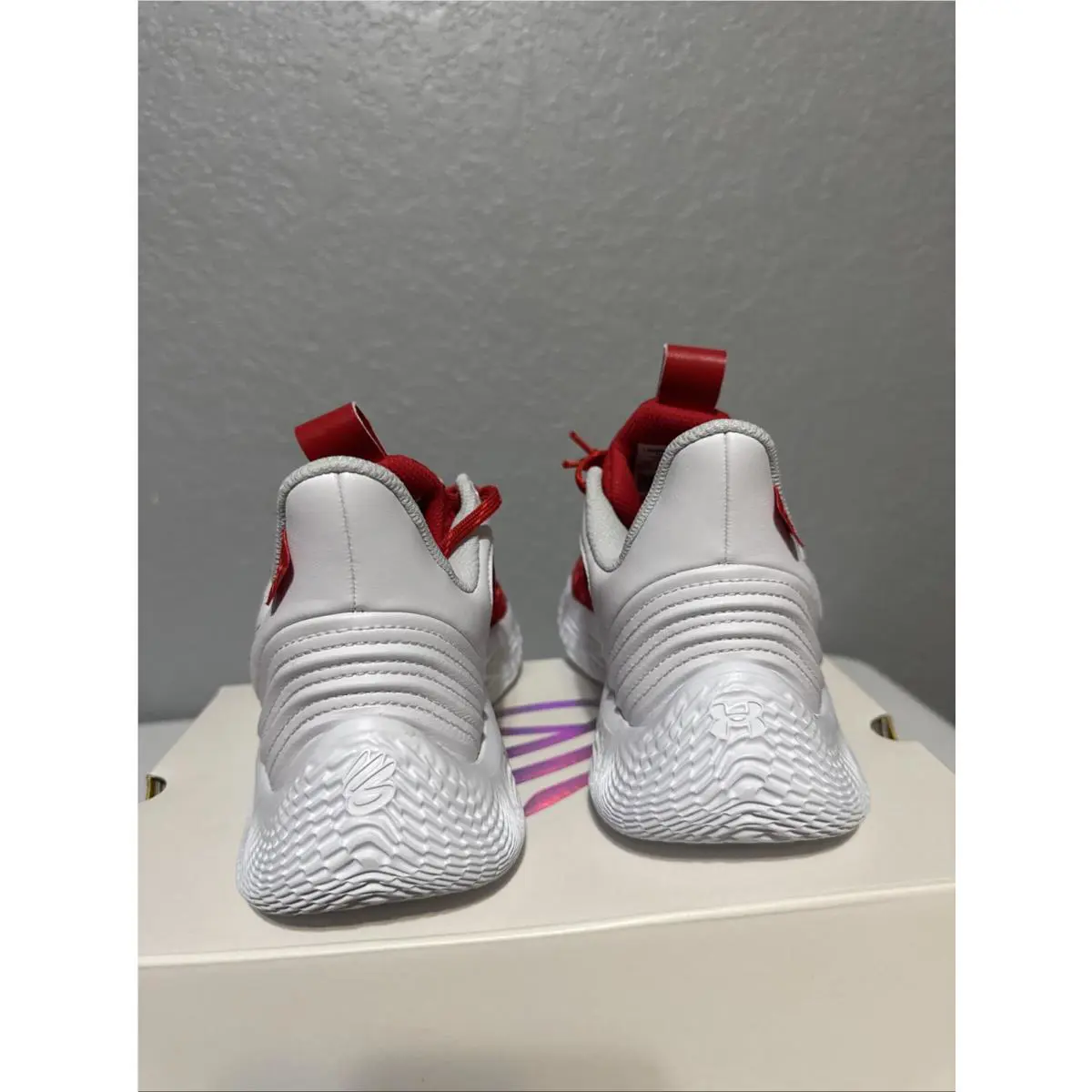 Under Armour shoes - Under Armour Curry Flow - Curry Flow - Red (UPC: 0196039308771) 0