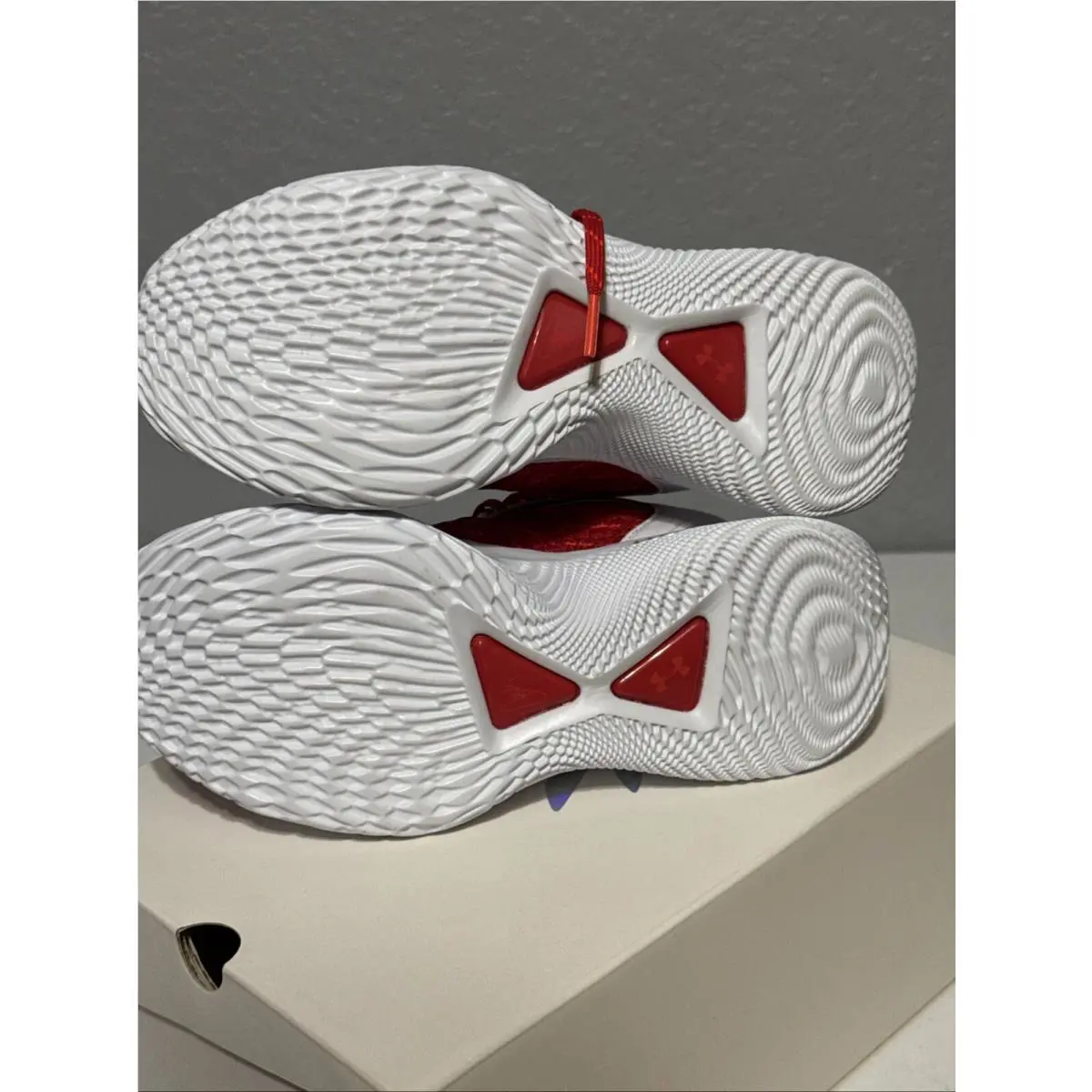 Under Armour shoes - Under Armour Curry Flow - Curry Flow - Red (UPC: 0196039308771) 4