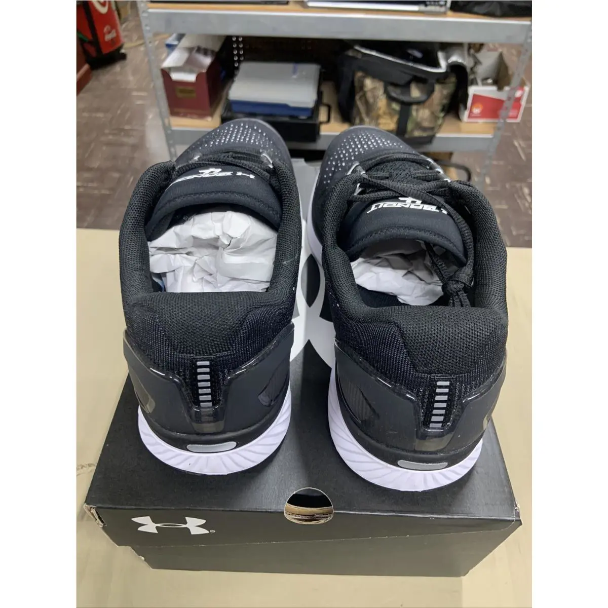 Under Armour shoes - Charged Bandit 4 - Charged Bandit - 3020321-001 - Black (UPC: 191633885796) 3