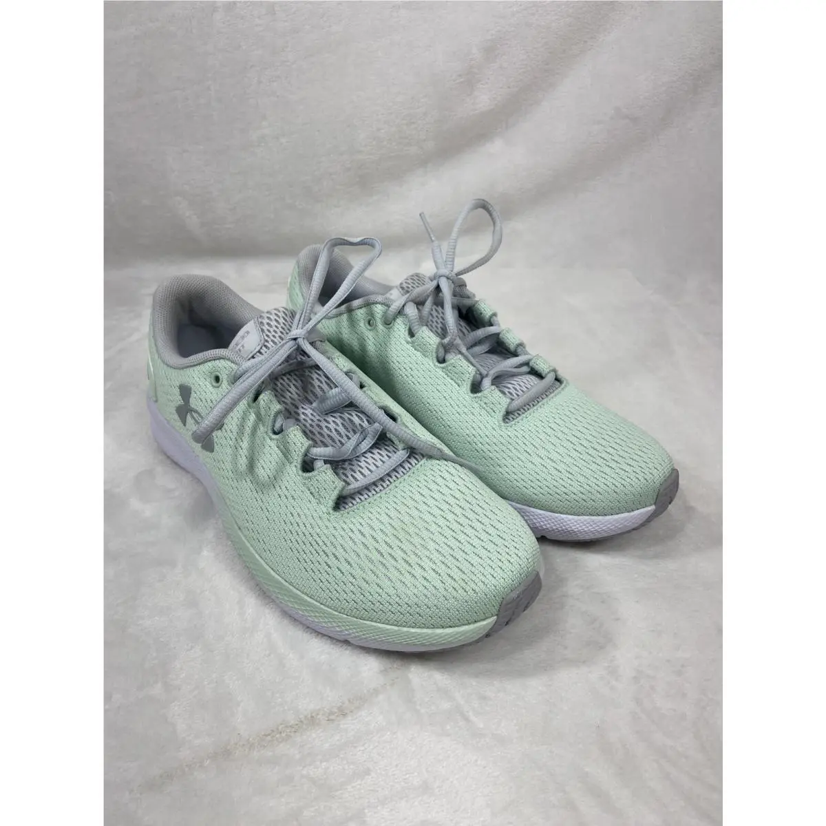 Under Armour shoes - Charged Pursuit 2 - Charged Pursuit - 3022604-301 - Aqua Foam/Halo Gray 1