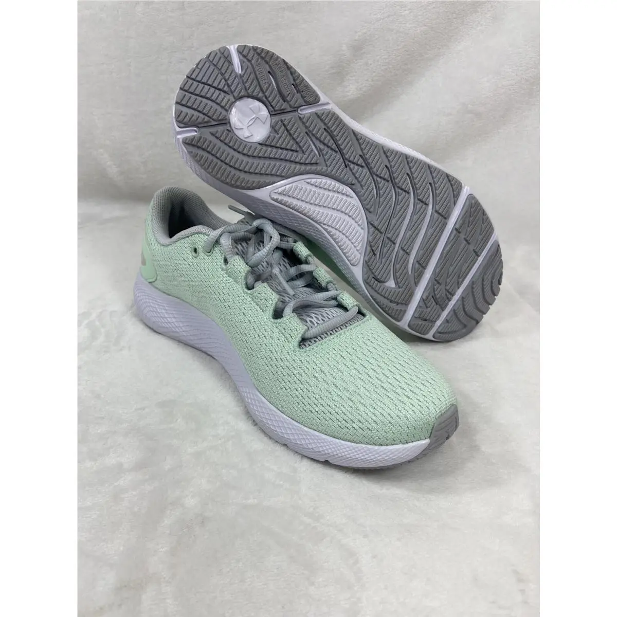 Under Armour shoes - Charged Pursuit 2 - Charged Pursuit - 3022604-301 - Aqua Foam/Halo Gray 2