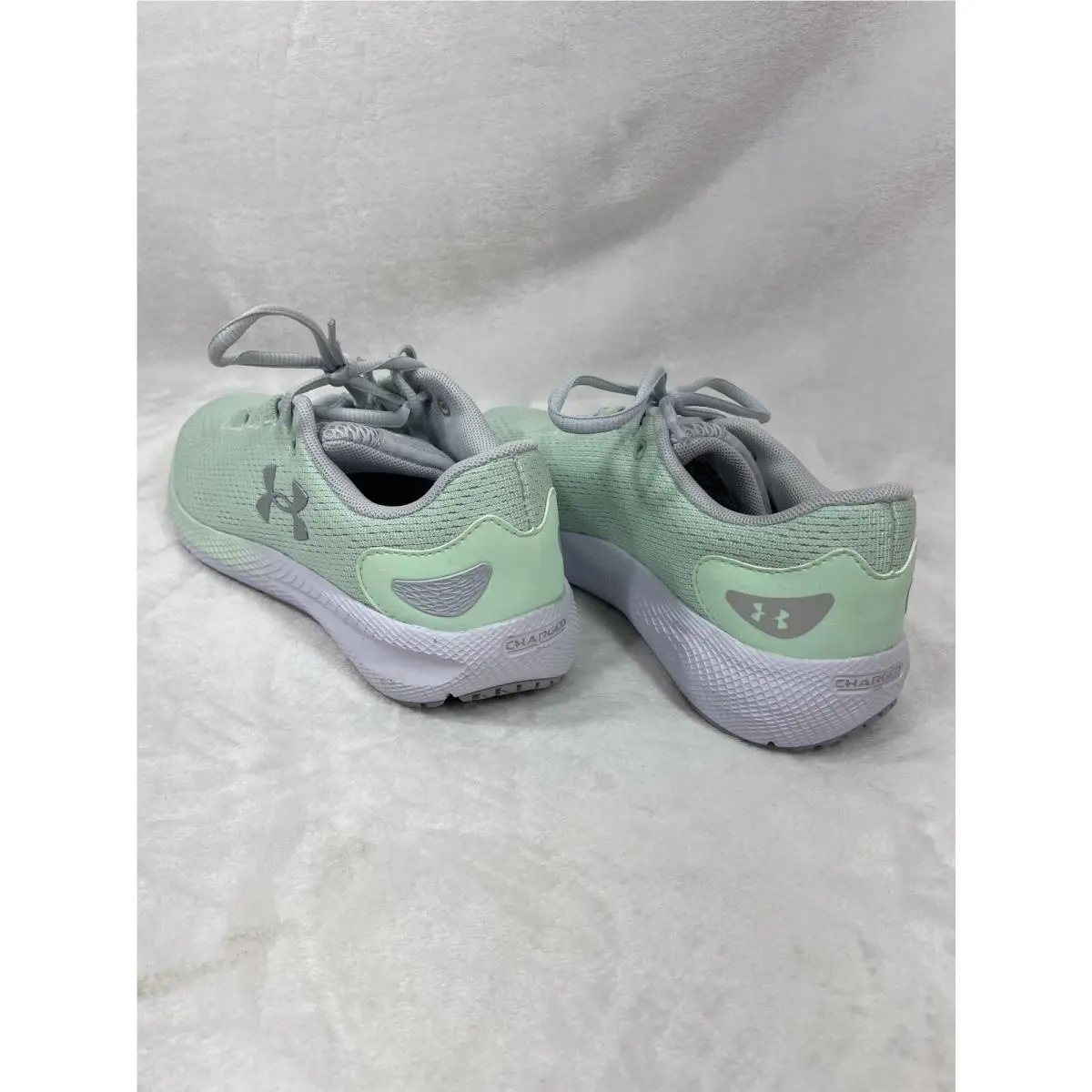 Under Armour shoes - Charged Pursuit 2 - Charged Pursuit - 3022604-301 - Aqua Foam/Halo Gray 3