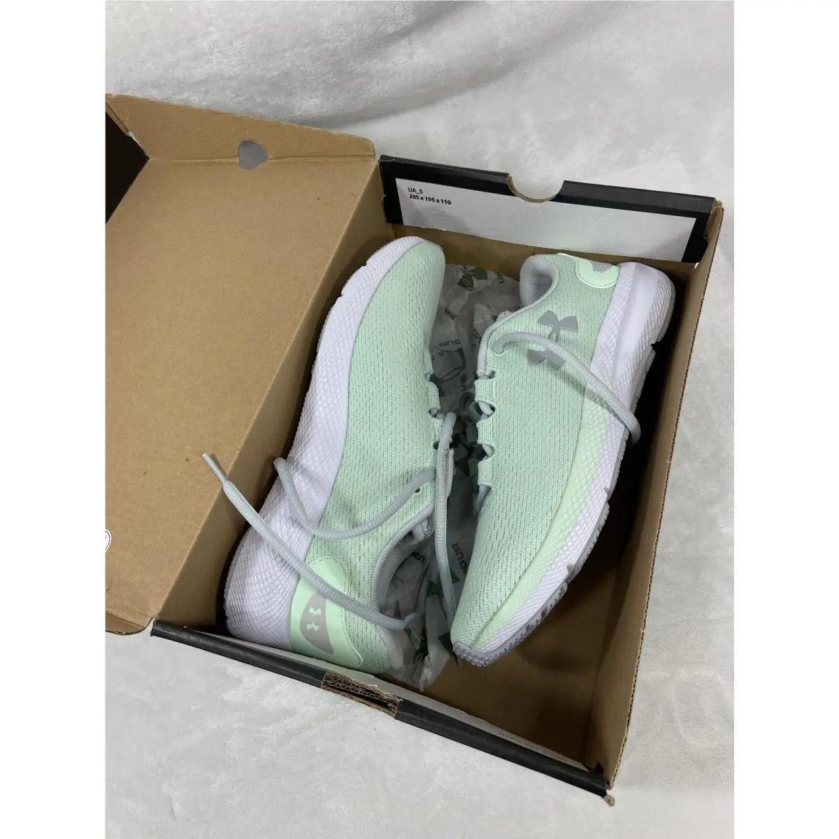 Under Armour shoes - Charged Pursuit 2 - Charged Pursuit - 3022604-301 - Aqua Foam/Halo Gray 4