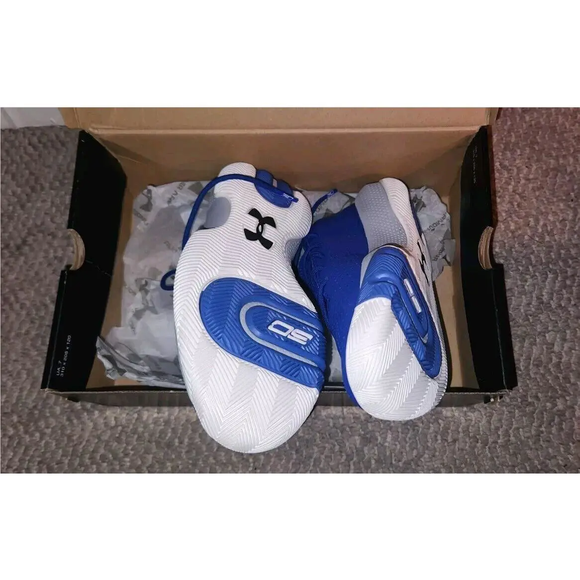 Under Armour shoes - Under Armour Curry 3ZERO - Curry - Blue 3