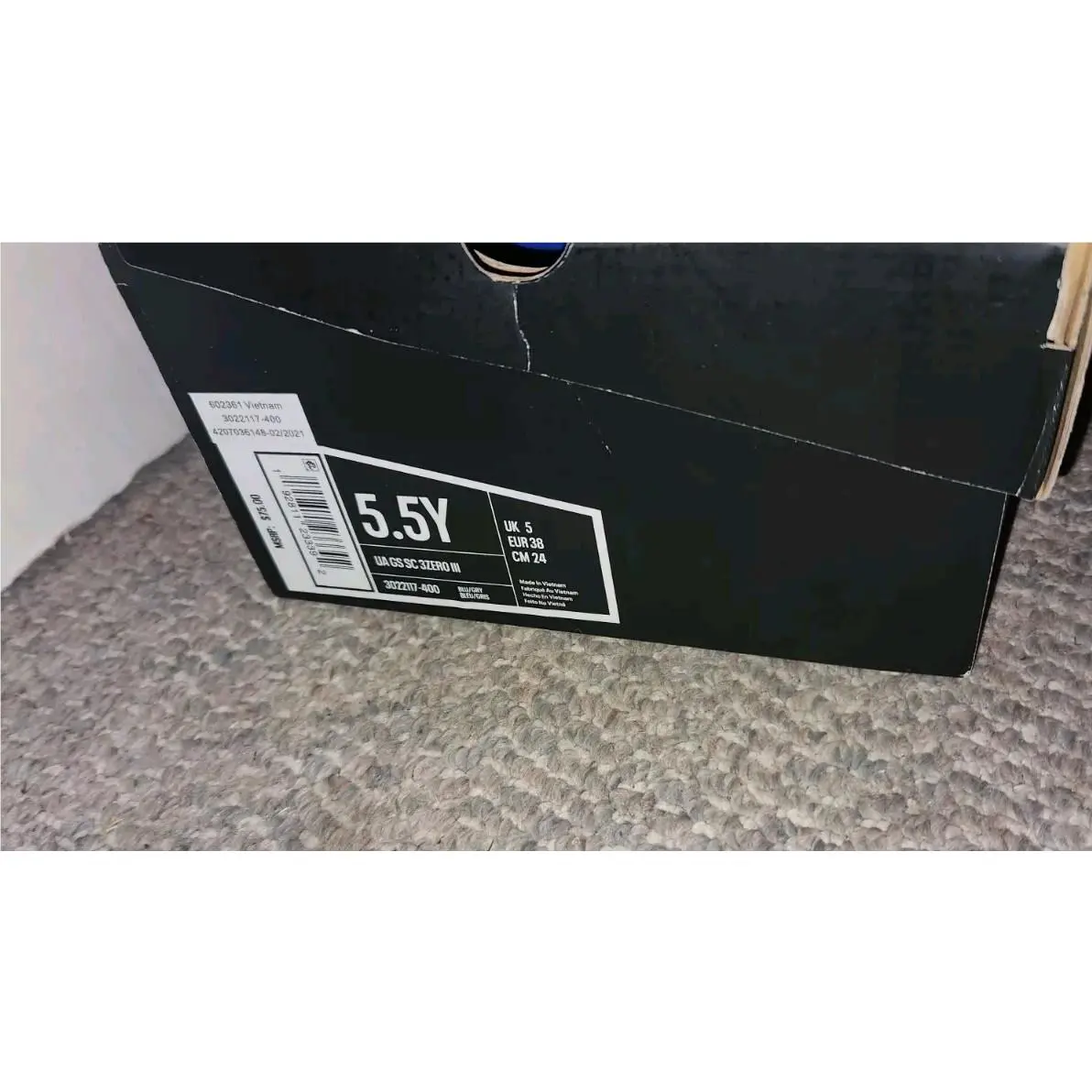 Under Armour shoes - Under Armour Curry 3ZERO - Curry - Blue 5