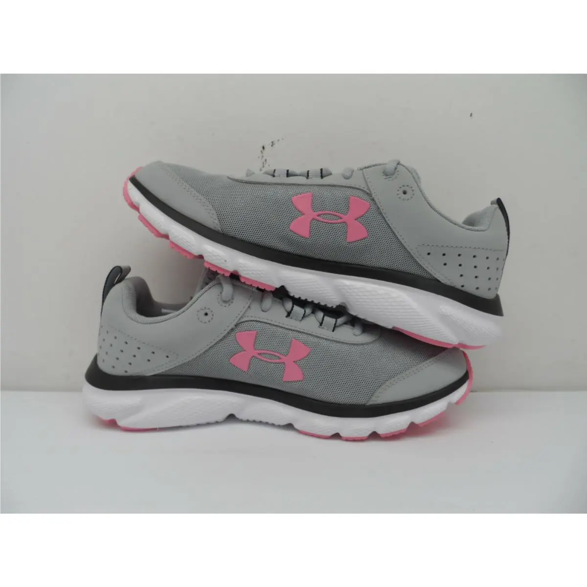 Under Armour shoes - Charged Assert 8 - Charged Assert - Mod Gray/White (UPC: 193444830514) 4