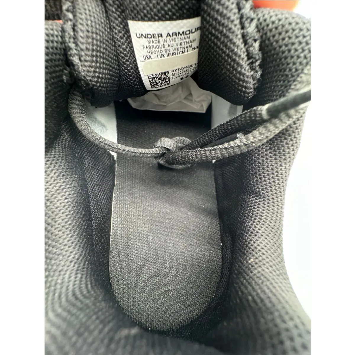 Under Armour shoes - UA BGS ASSERT 9 - BGS ASSERT - black white 4