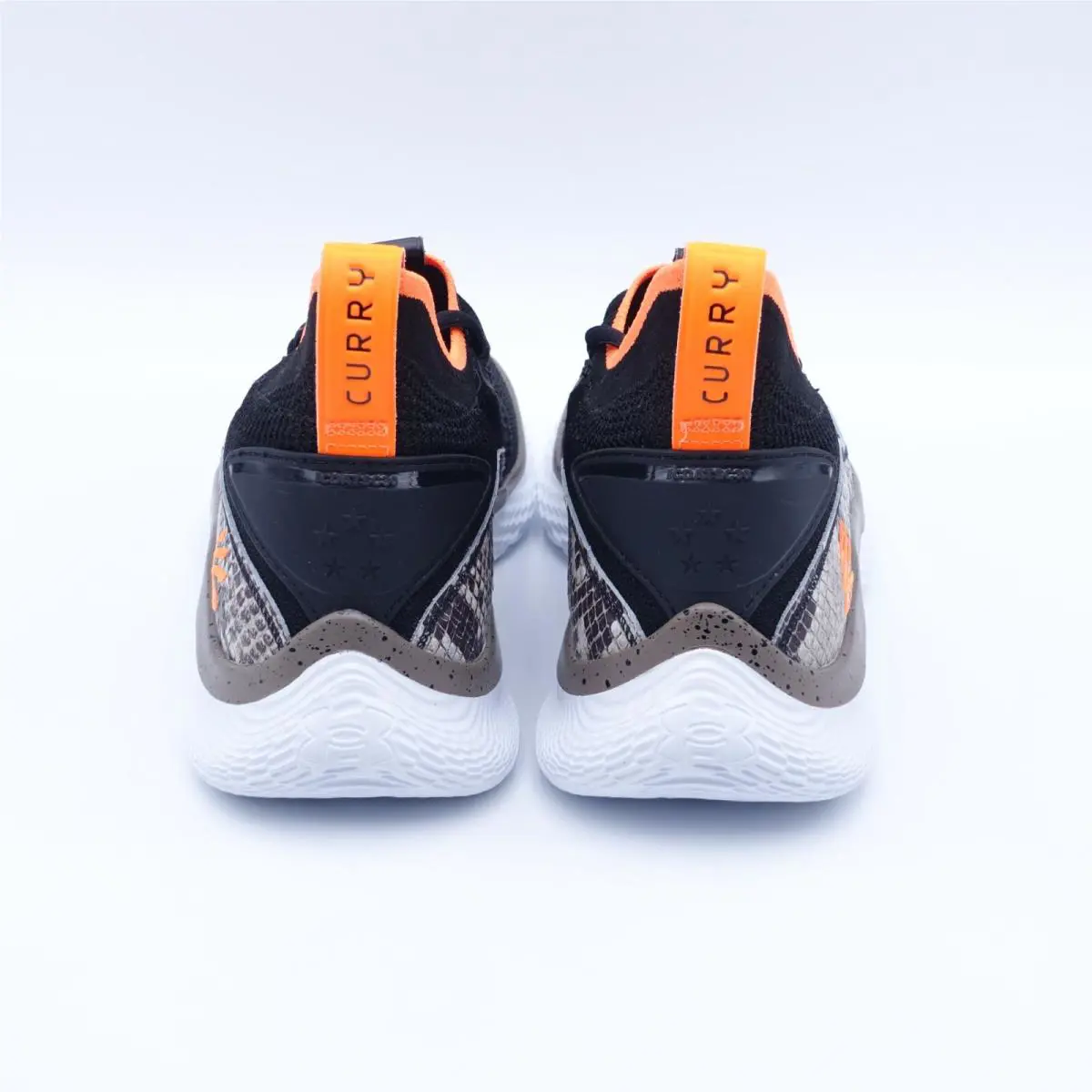 Under Armour shoes - Under Armour Curry Flow 8 - 3024429-005 - Black, Manufacturer: Black/White/Orange (UPC: 194514277307) 2