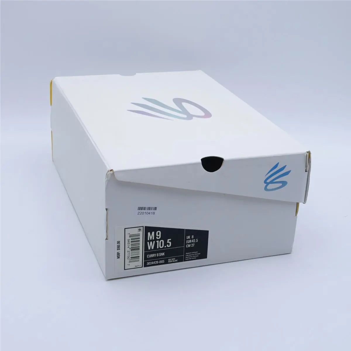 Under Armour shoes - Under Armour Curry Flow 8 - 3024429-005 - Black, Manufacturer: Black/White/Orange (UPC: 194514277307) 6