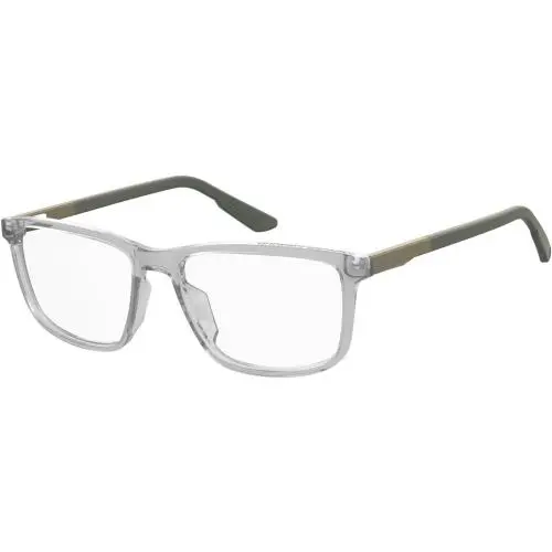 Under Armour Ua 5008/G 0KB7 Crystal Gray Rectangle Men`s Eyeglasses