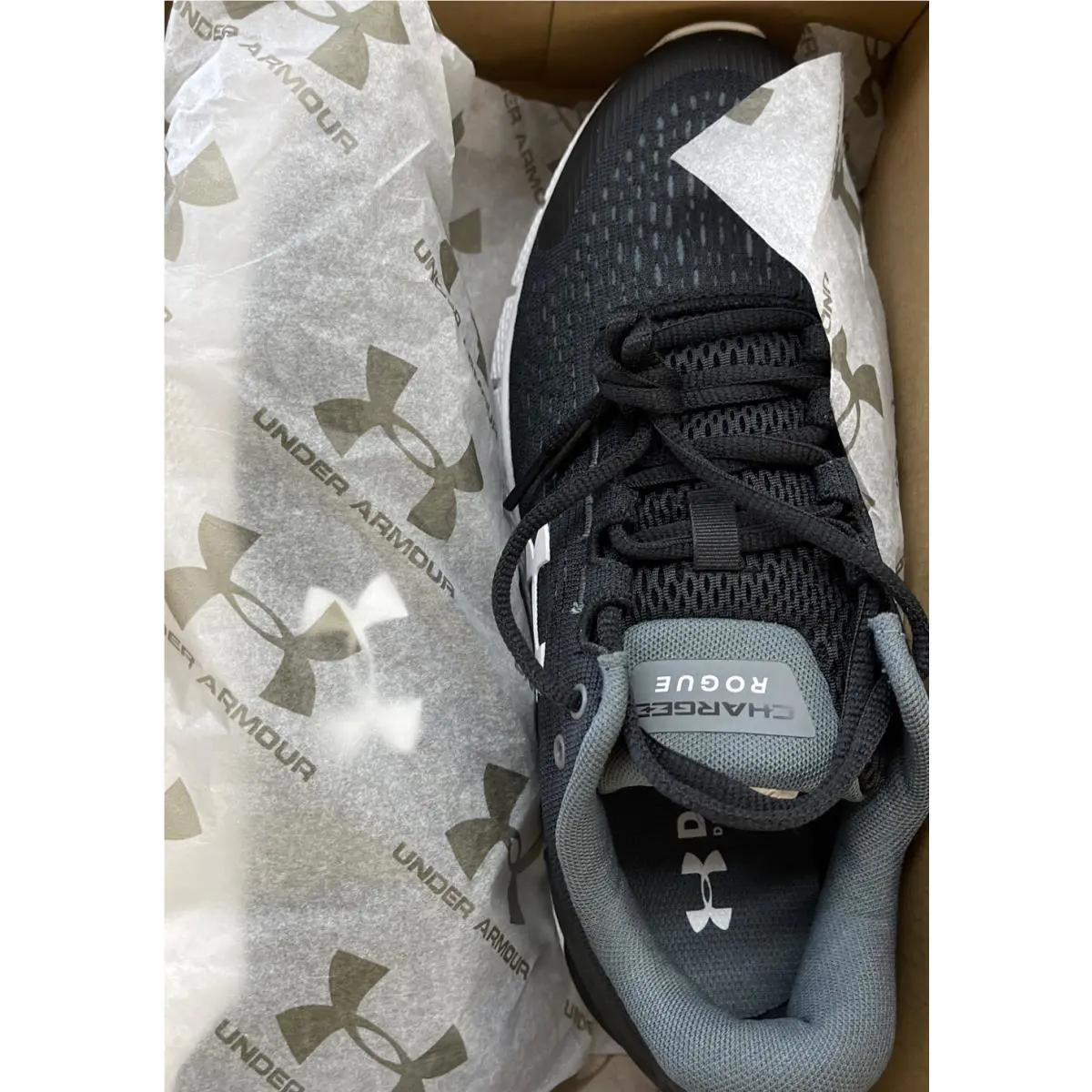 Under Armour shoes - under armour charged rogue 2 - Black 2