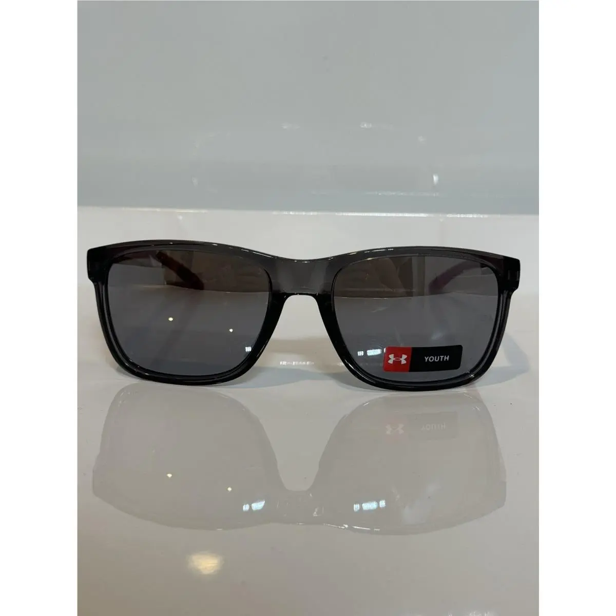 Under Armour 7002/S Transparent Jet Grey Silver Flash Mirror Sunglasses