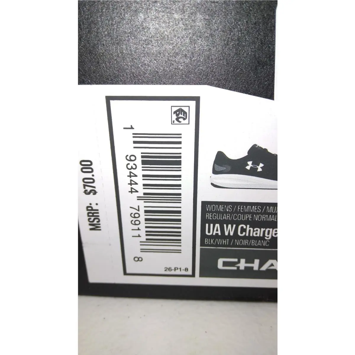 Under Armour shoes - Under Armour Charged Persuit 2 3022604-001 - 3022604-001 - Black (UPC: 193444799118) 18