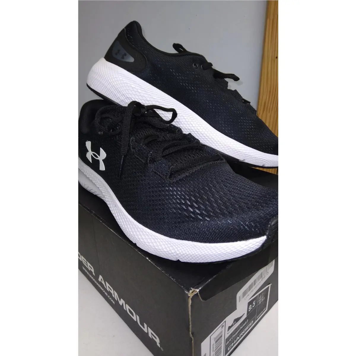 Under Armour shoes - Under Armour Charged Persuit 2 3022604-001 - 3022604-001 - Black (UPC: 193444799118) 3