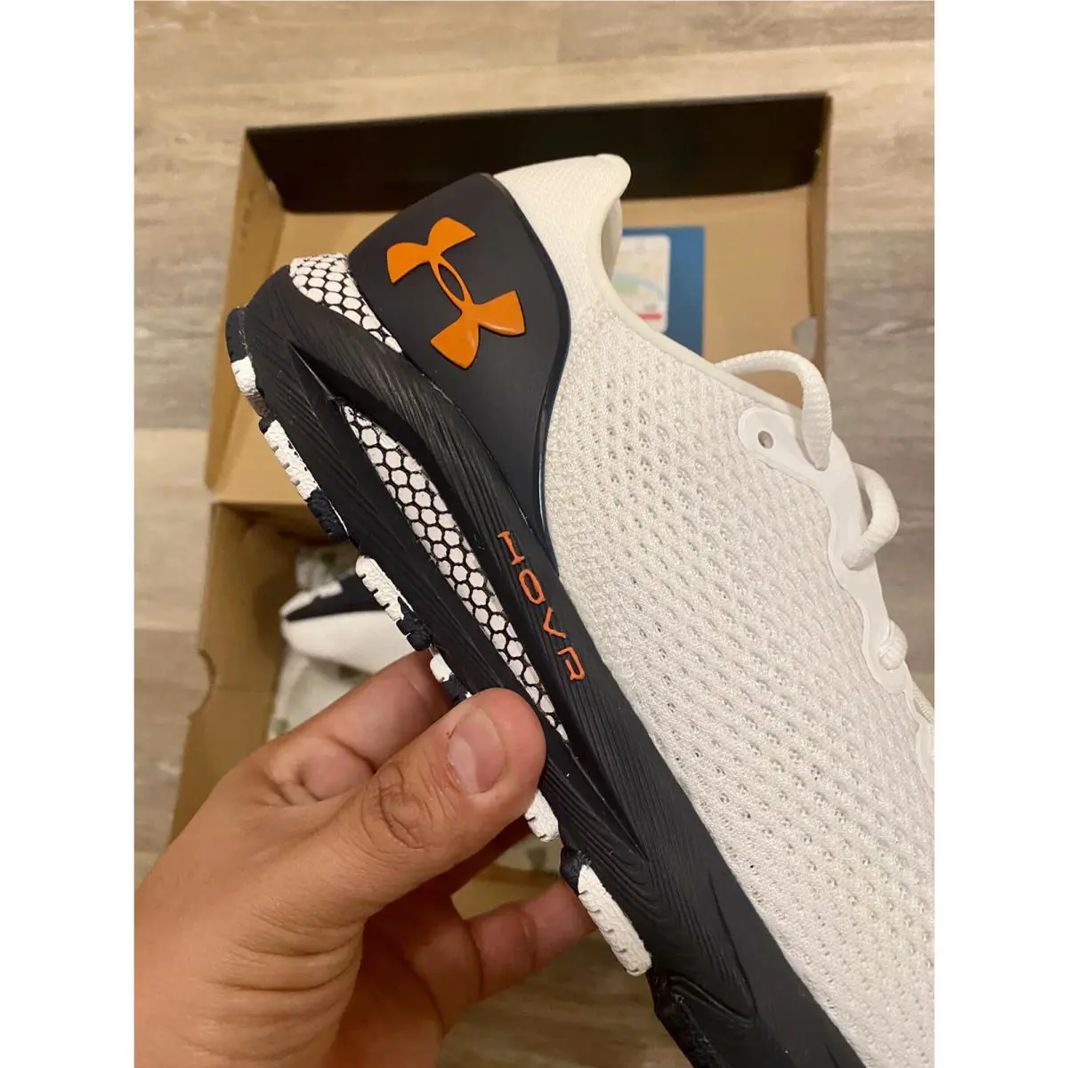 Under Armour shoes - Under armour HOVR Sonic - HOVR Sonic - 3024293-101 - White-Navy (UPC: 195251574186) 7