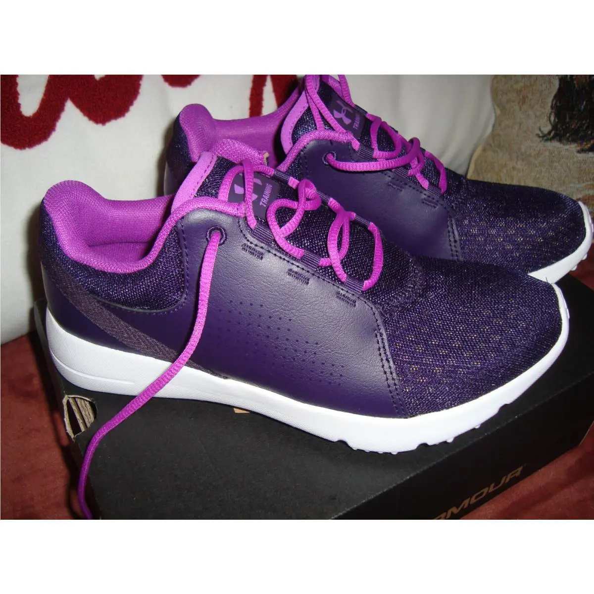 Under Armour shoes - Under Armour Squad - Squad - Purple 1