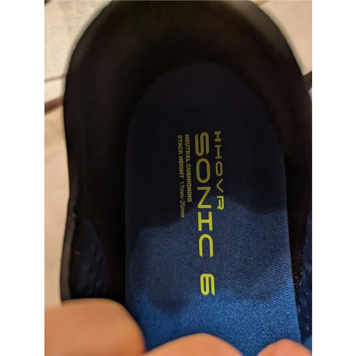 Under Armour shoes - Under Armour HOVR Sonic 6 - Black 5