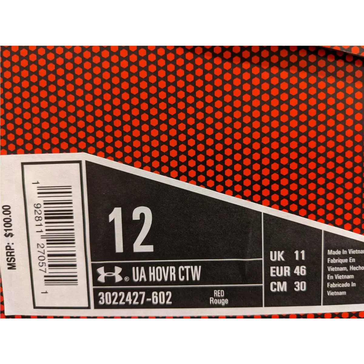 Under Armour shoes - Under Armour HOVR - HOVR - Red 4